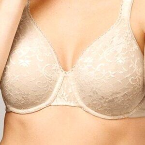 Womens Playtex Secrets Cottony Gel Comfort Strap Underwire Bra Full Figure 4421